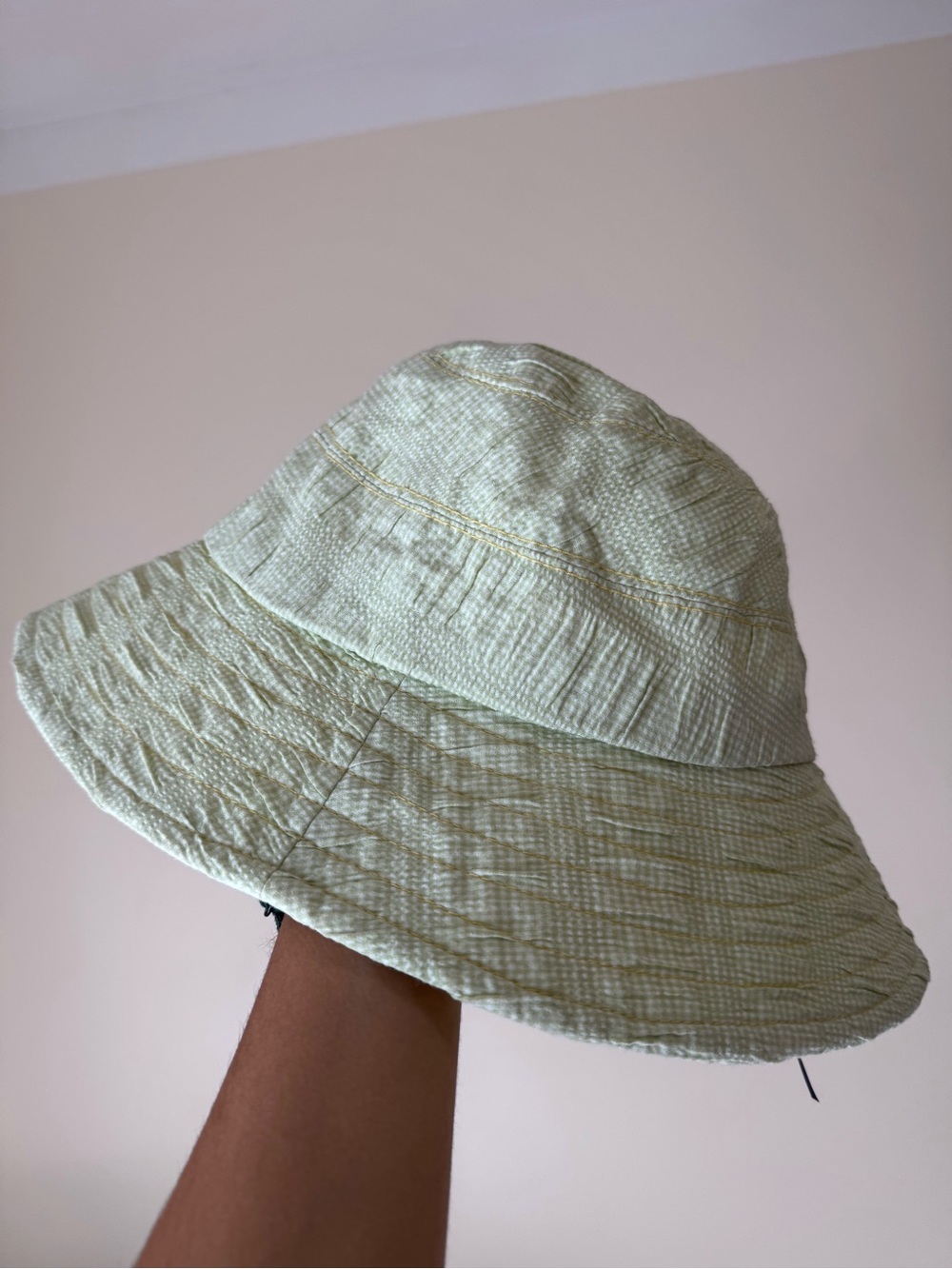 Find Me Now The Label Light Pistachio Green Bucket Hat